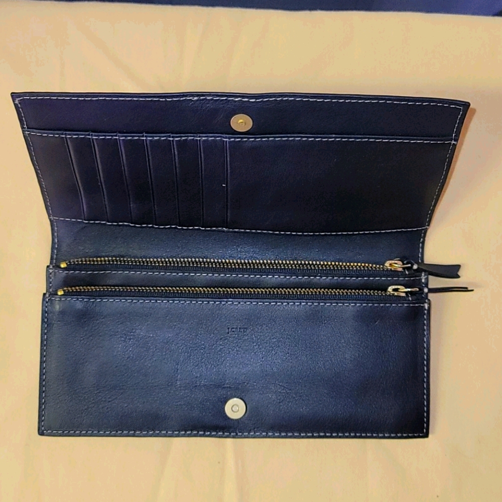 J Crew Leather Wallet
